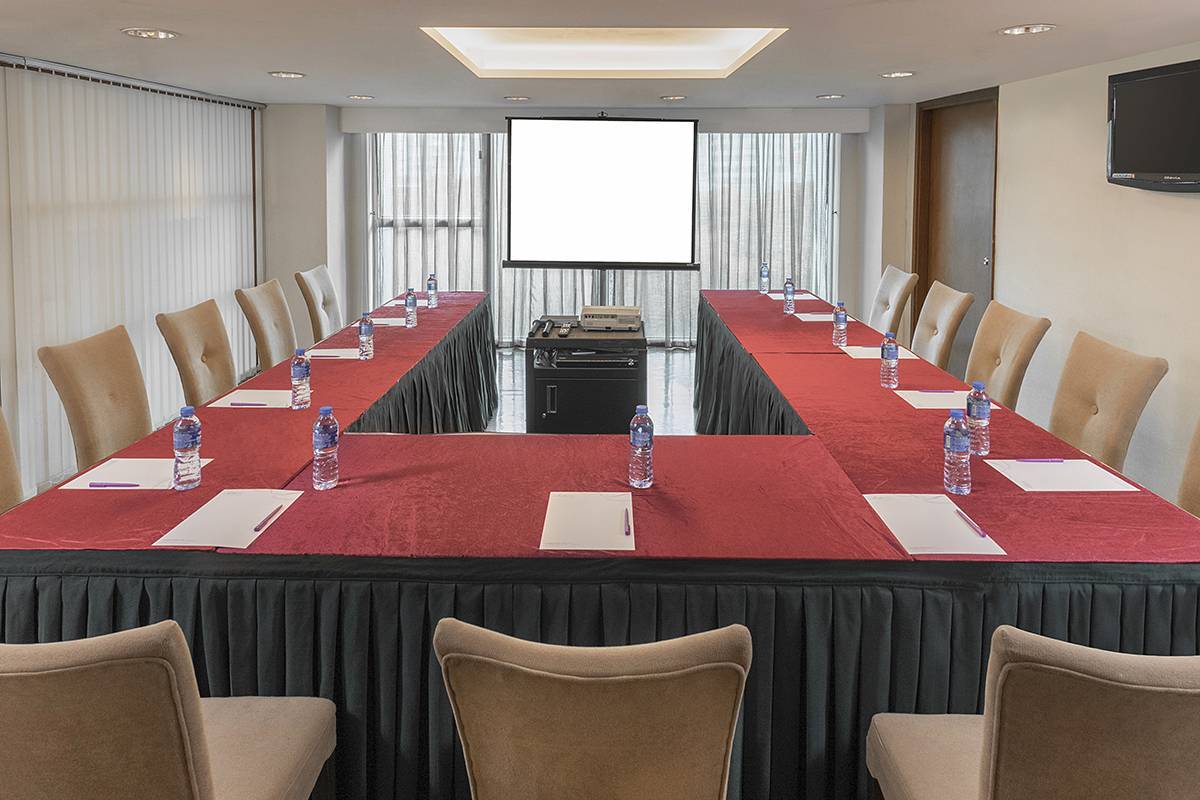 Function Room:  You can meet in U-shaped style at the Function Room