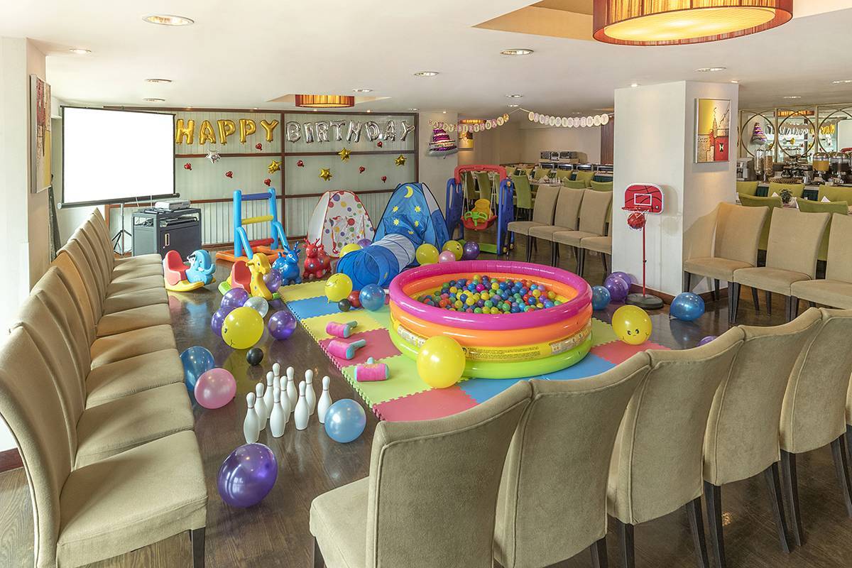 Function Room:  Have a great party theme in the hotel’s Function Room
