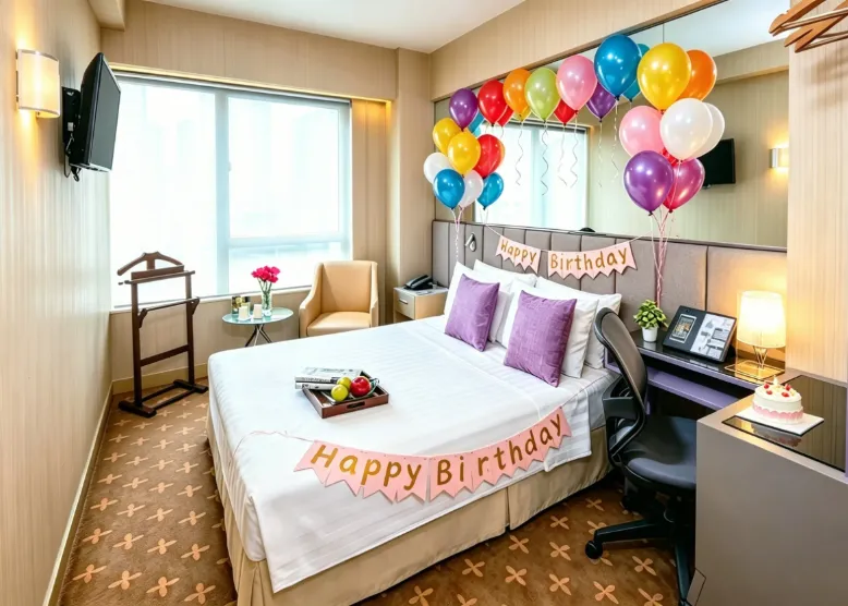 Joyful Birthday Room Package