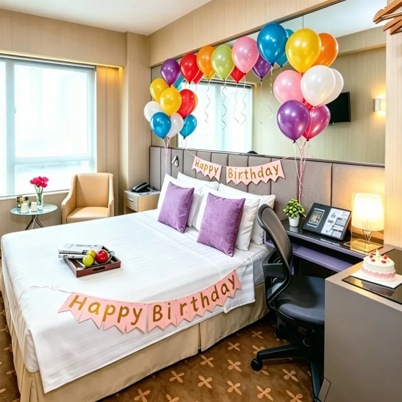Image of Joyful Birthday Room Package