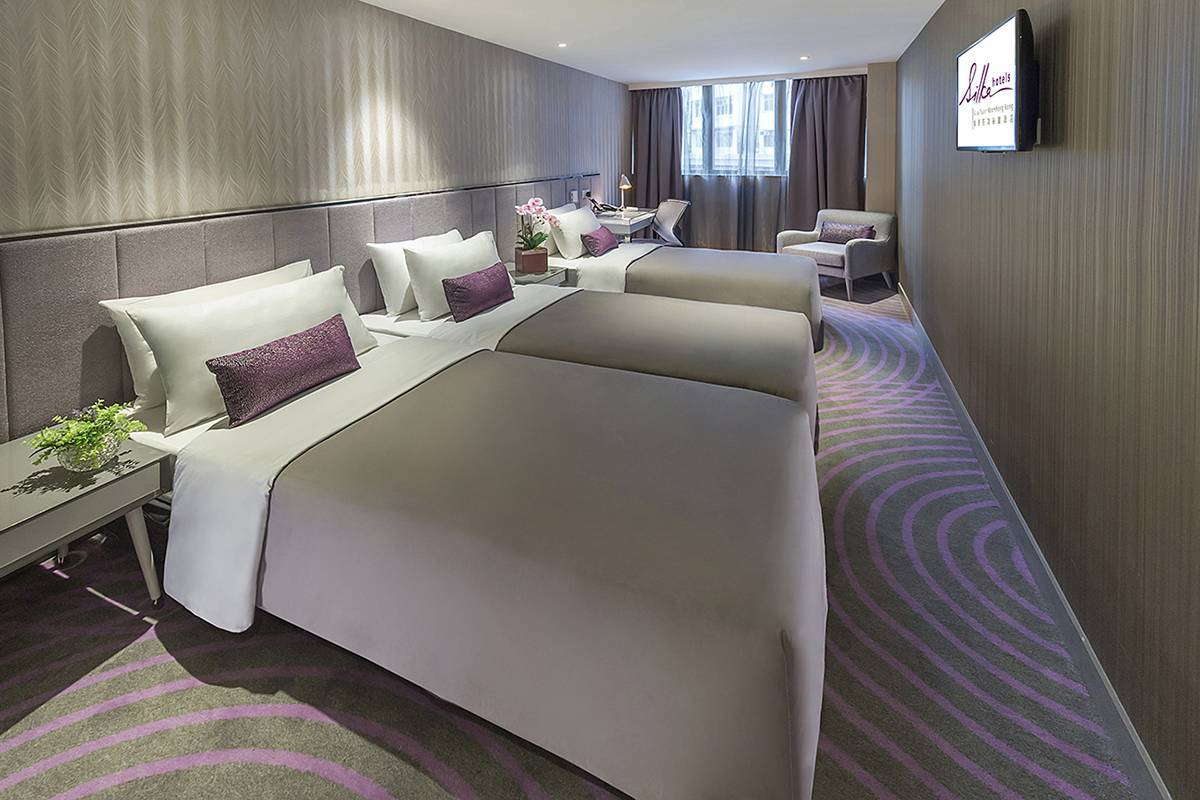 Triple Room: Efficiently designed to accommodate 3 friends or family travelling together