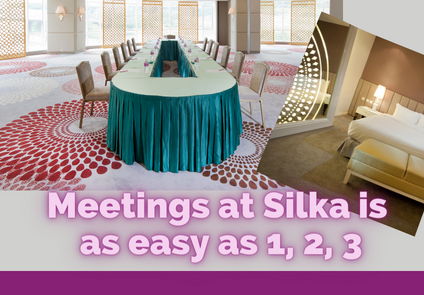 Meetings at Silka is as Easy as 1...2...3