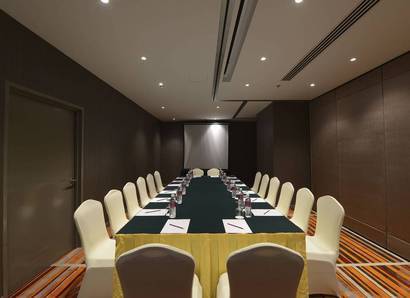 Meeting Boardroom Set-up:  Meetings in the Cheras Room arranged in boardroom set-up