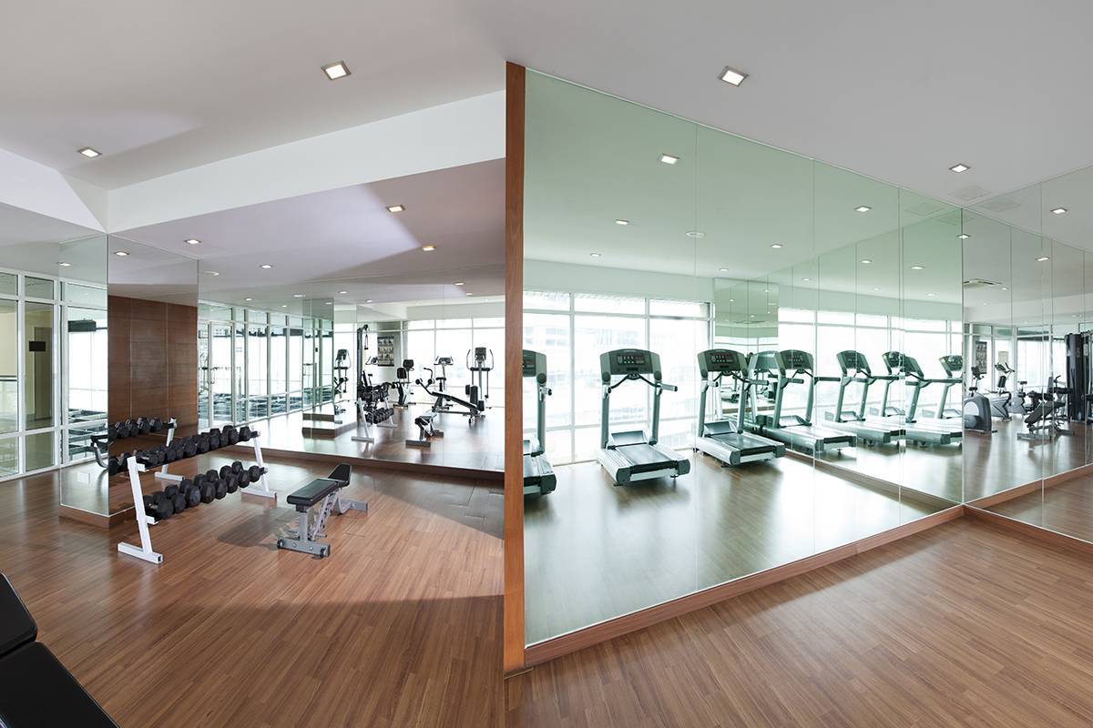 Gymnasium: Work up a sweat in our Gymnasium on level 9